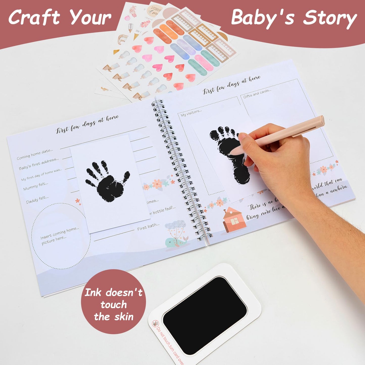 Bafeil New Girl Mom Gifts for Women First 1st Mothers Day After Birth Pregnancy Mama Gift for Expecting Moms Care Package After Baby Gift for Moms To Be Set New Mommy Postpartum Essentials