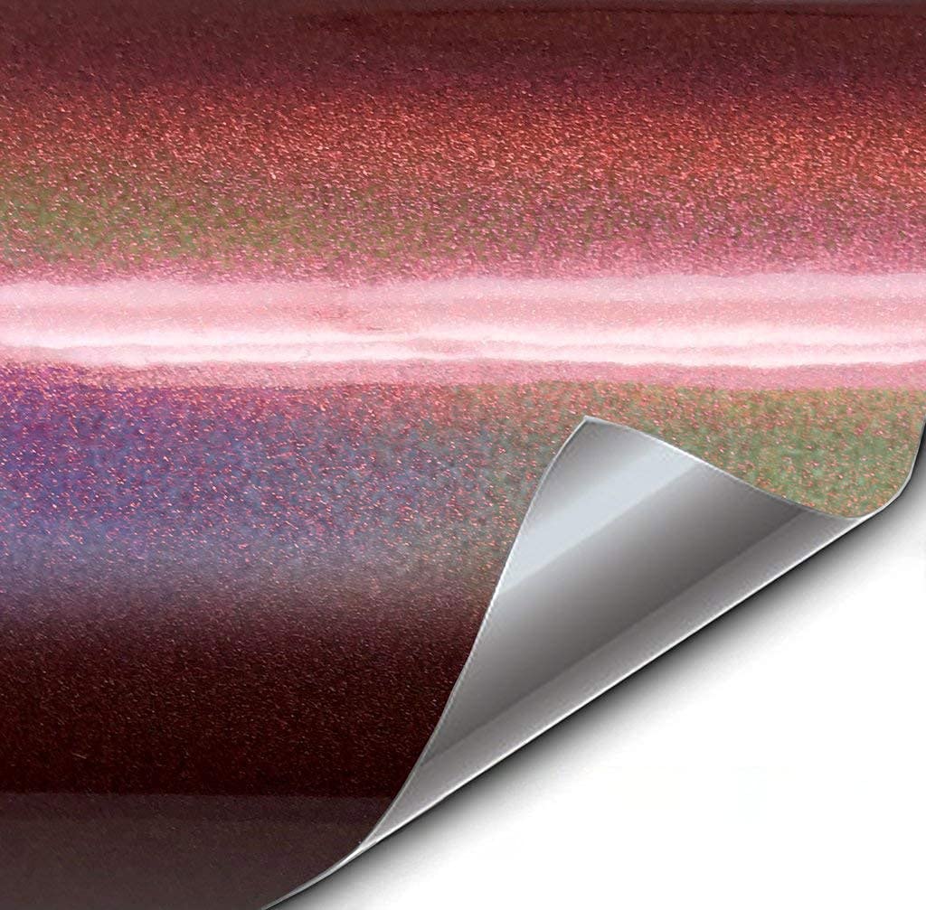 VViViD+ Gloss Psycho Chameleon Copper Premium Vinyl Wrap Film (50ft x 5ft)
