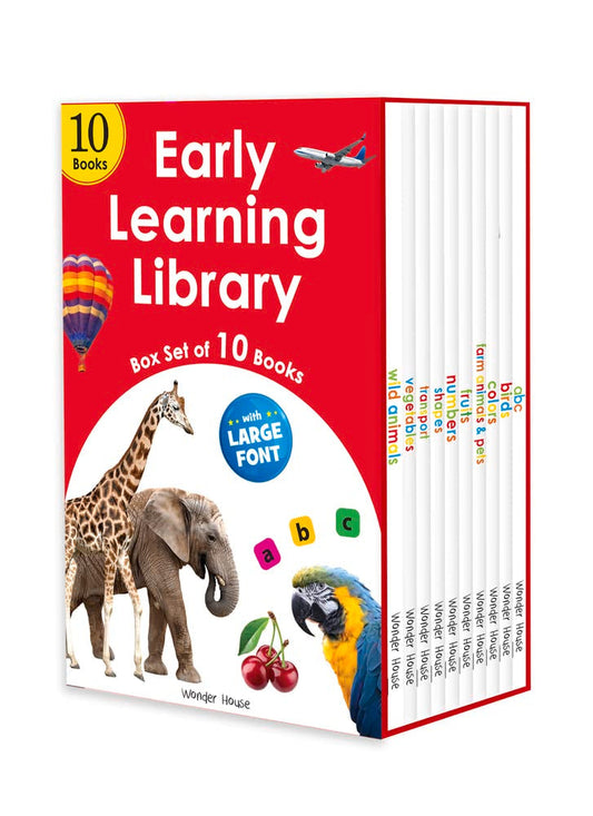 Early Learning Library: Box Set of 10 Books (Big Board Books)