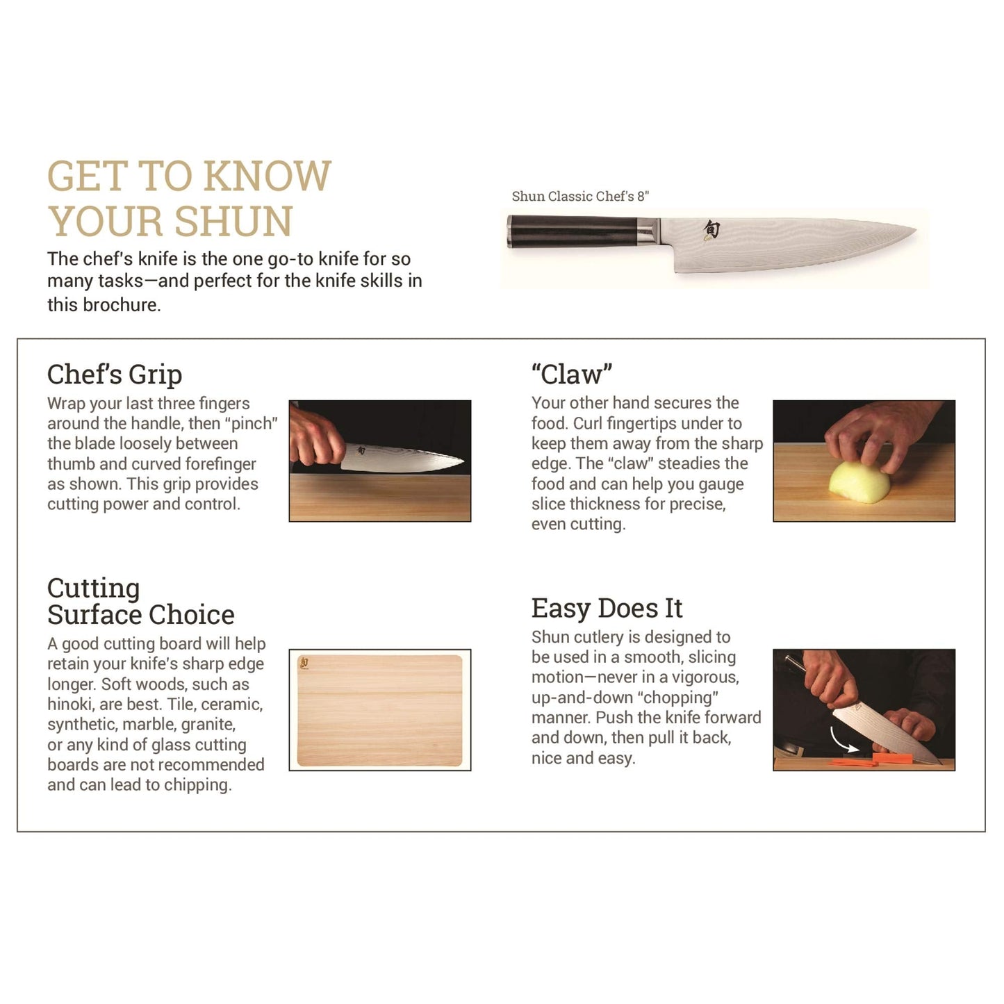 Shun Kanso 6pc Knife Block Set