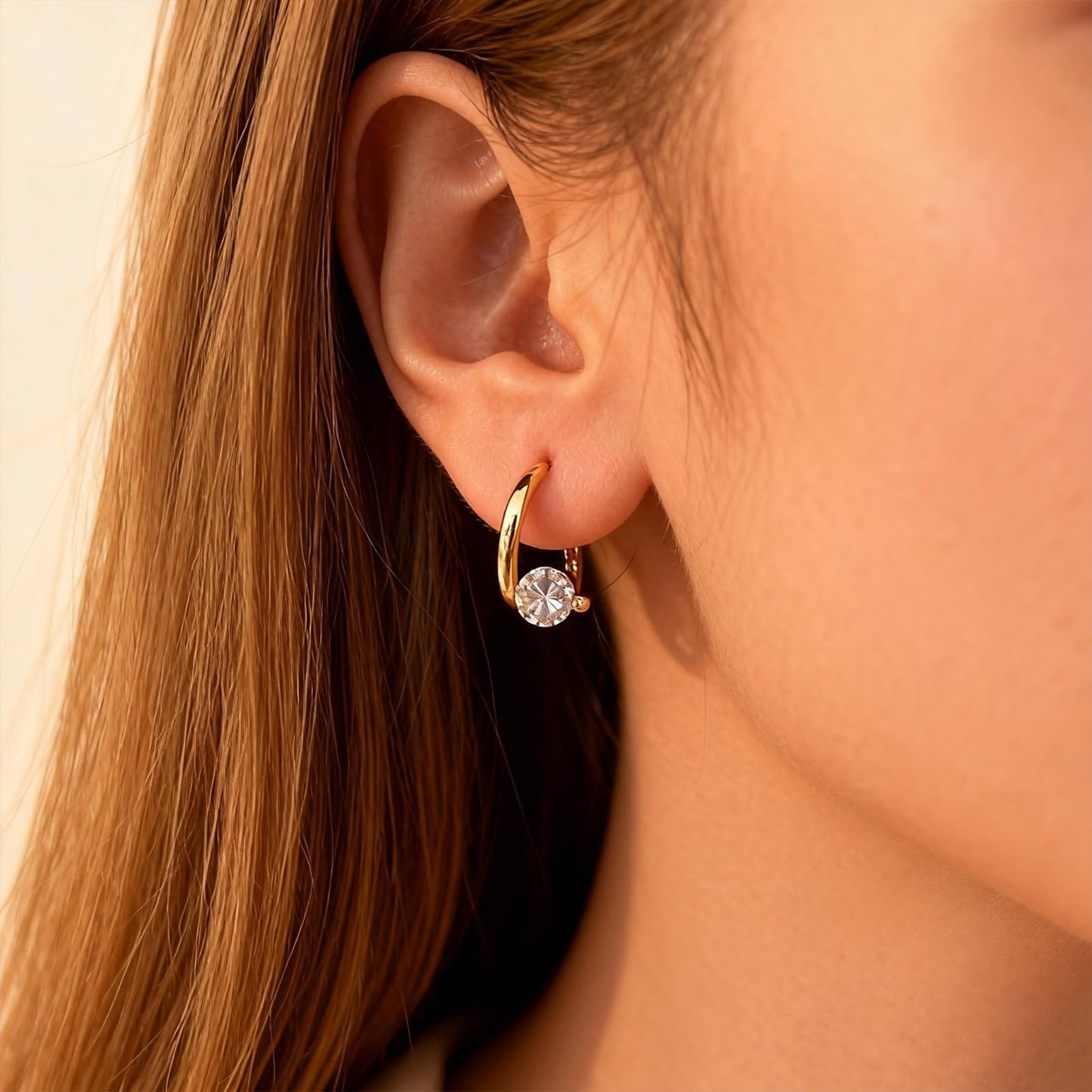 Lymphatic Earrings for Women Histone Lymphvity Drainage Earrings Magnetotherapy Germanium Lymphatic Activity Hoop Earrings Jewelry Gifts
