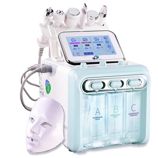 Hydrogen Oxygen 7 in1 Facial Care Machine with Mask Multifunctional Face Skin Care Device