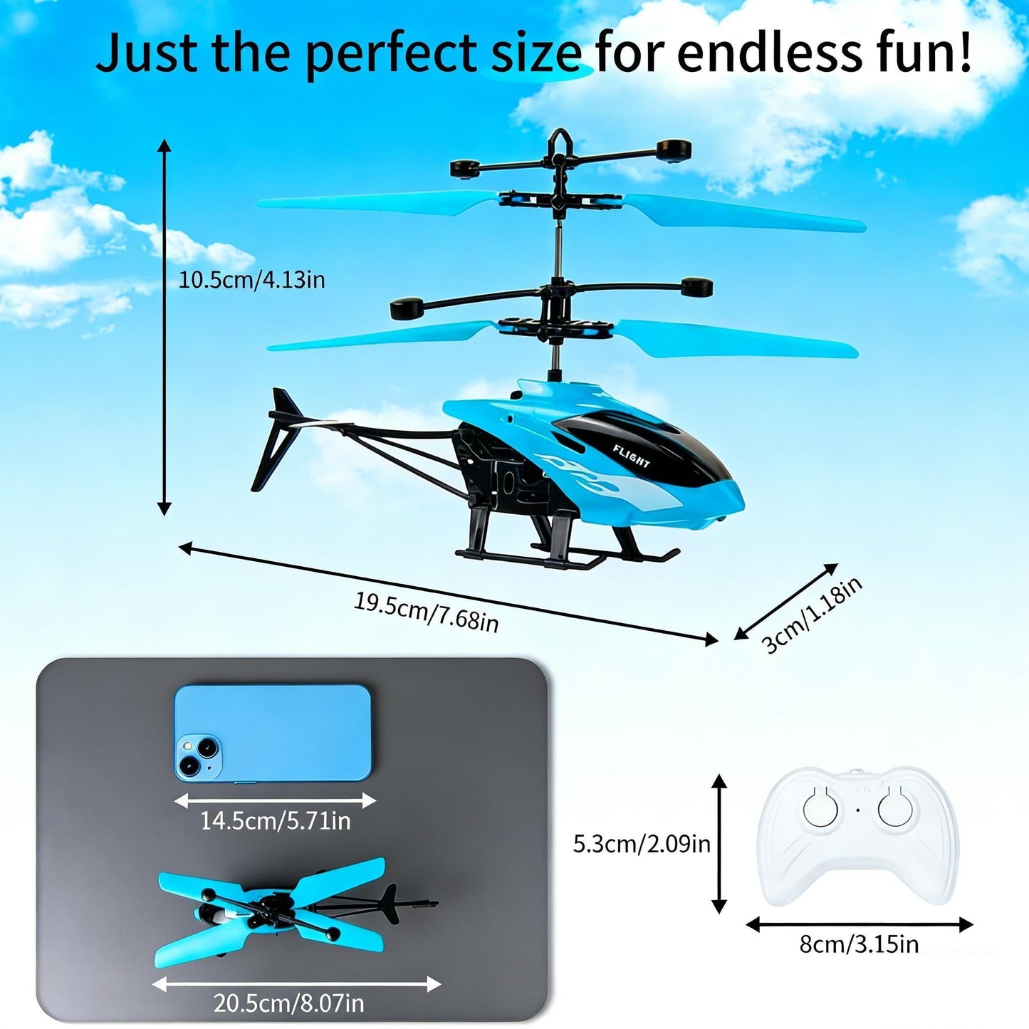 Remote Control Helicopter,Gesture Sensing Indoor Flying Helicopter Toys,RC Helicopter Airplane for Teenage with 10Mins Flight,3 Pack RC Helicopter for Kids with Light,Birthday Gifts for Boys and Girls