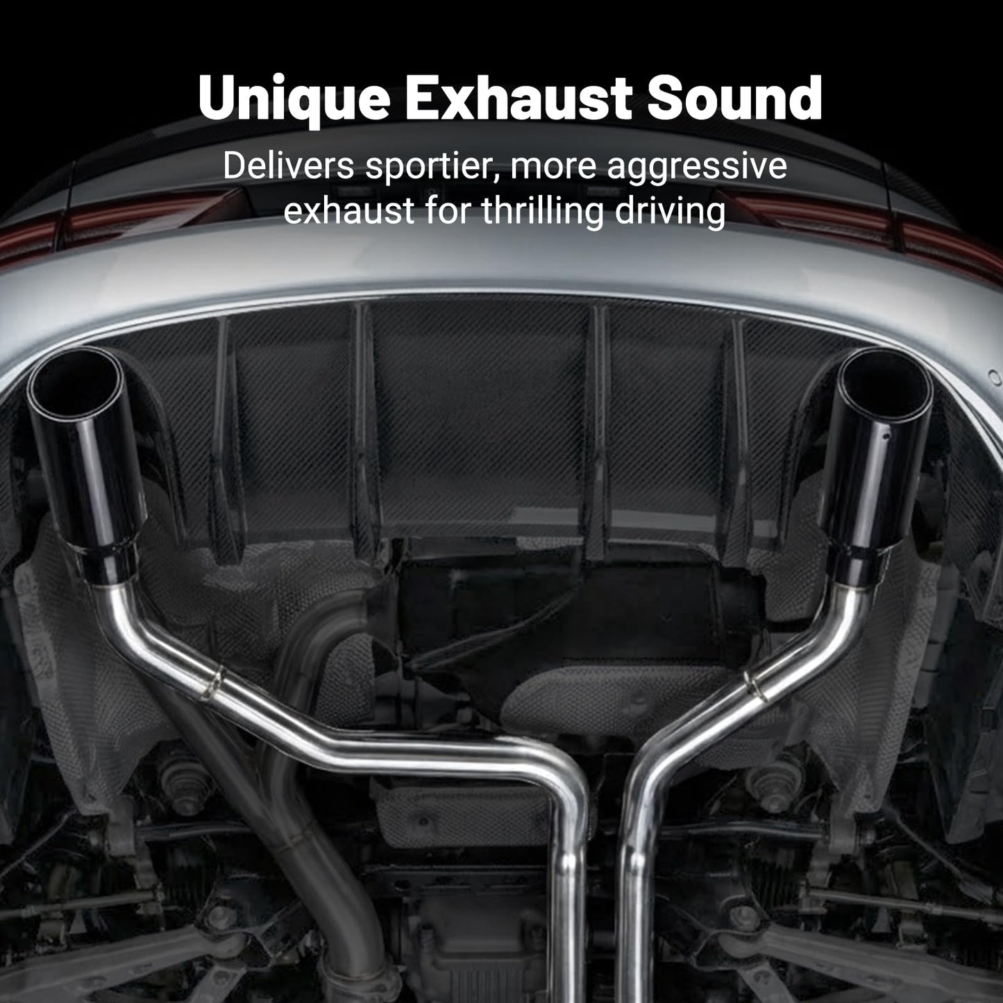 SPBREW Cat Back Exhaust System Kit Fit for 2015-2020 Ford F-150 (Side Exit/Rear Exit) Stainless Steel 3" Dual Cat-Back Exhaust Compatible with 2.7L 3.3L 3.5L Ecoboost 3.5L TiVCT or 5.0L, 2WD 4WD