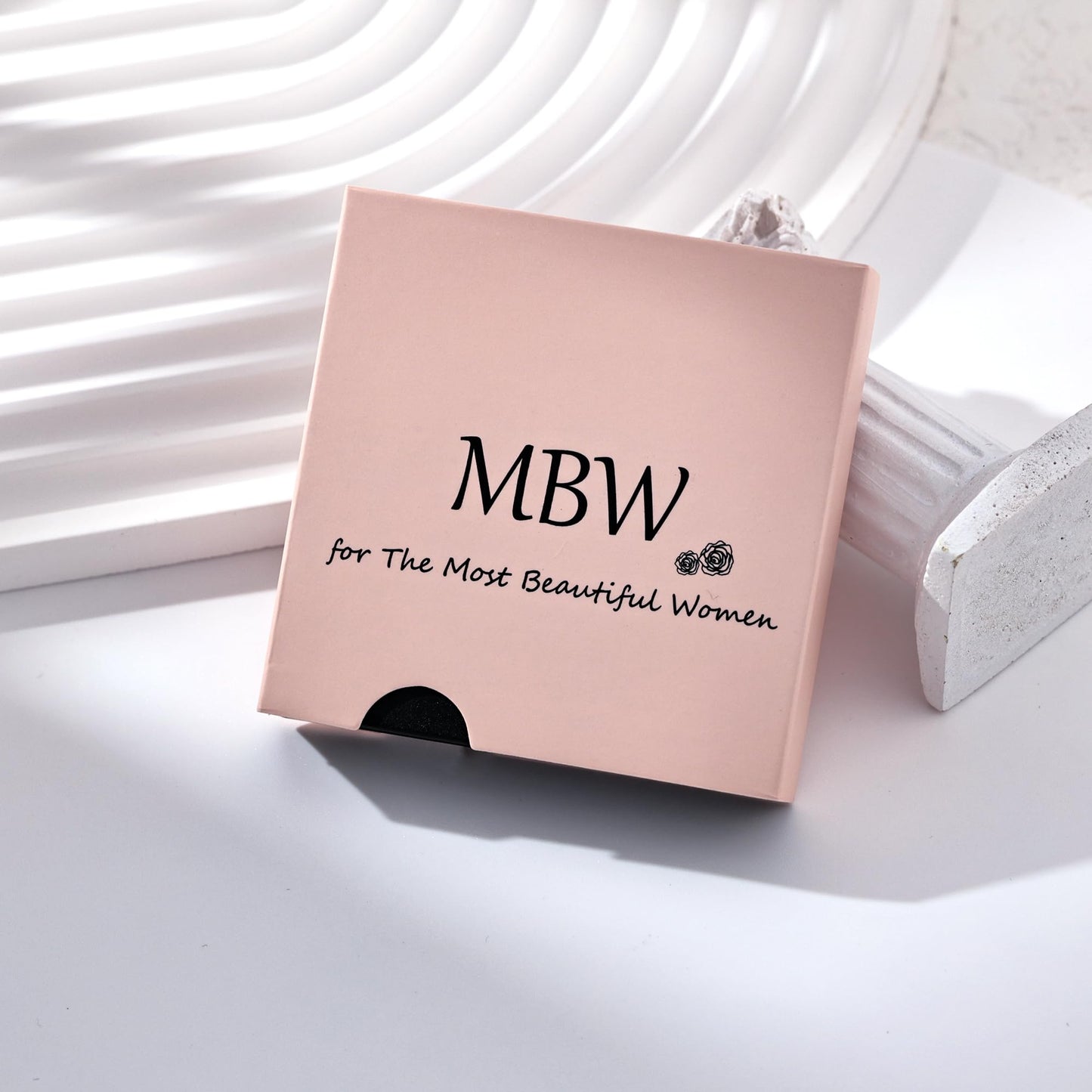 MBW Dainty Silver Paperclip Chain Necklace, Long Simple Sterling Silver Charm Choker Necklaces for Women Trendy 20in Minimalist Aesthetic Link Necklace Waterproof Jewelry Trending Gifts for Women