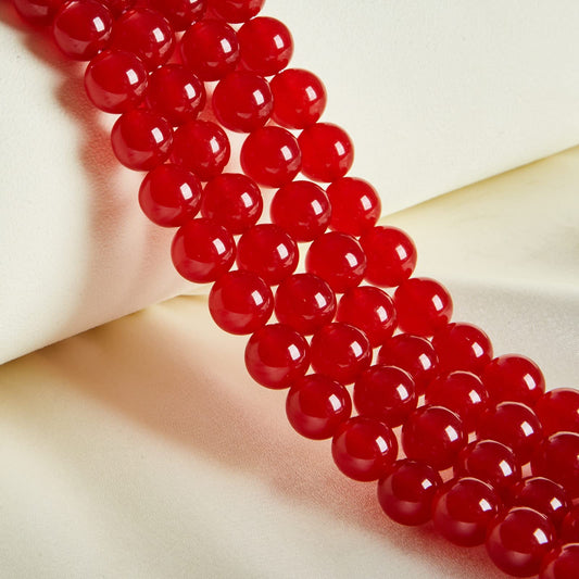 35pcs 10mm Natural Carnelian Beads Gemstone Beads Round Loose Beads for Jewelry Making