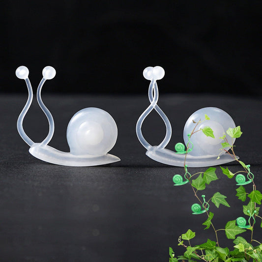Plant Climbing Wall Fixture Clips,50PCS Self-Adhesive Plant Wall Clips,Garden Climbing Vines Fixing Clip,Invisible Fixing Hook,Reusable Pothos Plant Fixer for Indoor Outdoor Decoration(Clear,20)