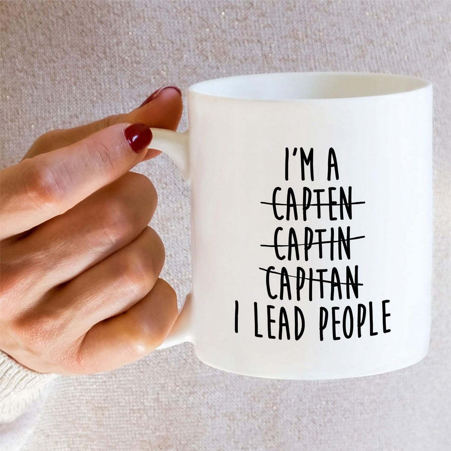 Retreez Funny Mug - Best Captain Promotion Promoted 11 Oz Ceramic Coffee Mugs - Humor Sarcasm Inspirational Appreciation Military Army Ship Captain Pilot gift for him her men women friend coworker dad