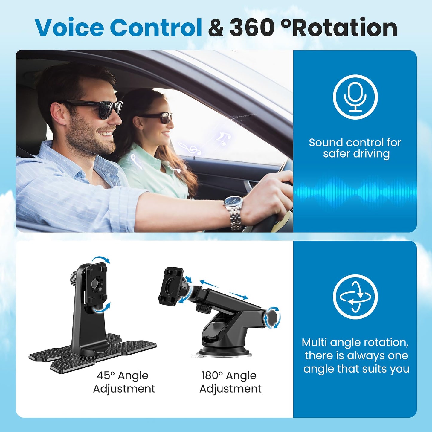 Portable A pple Carplay Screen for Car, 11.3" Extra Large Wireless Car Play & Android Auto Screen for Car, Car Stereo with 4K Dash Cam, App View, Backup Camera,GPS,Mirror Link,FM, Voice Control