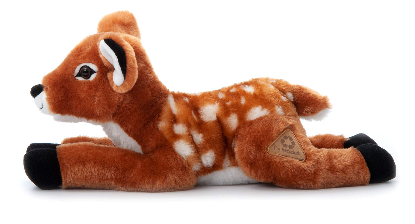 The Petting Zoo Fawn Stuffed Animal, Gifts for Kids, Wild Onez Zoo Animals, Fawn Plush Toy 17 inches