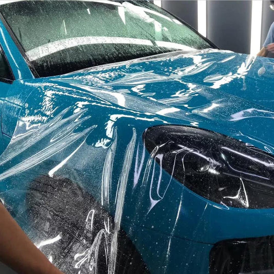 HOHOFILM Car Clear Bra PPF TPU Paint Protection Film Automobiles Wrapping Film Instant Healing Film Self Healing Sticker 5ft x 6.5ft