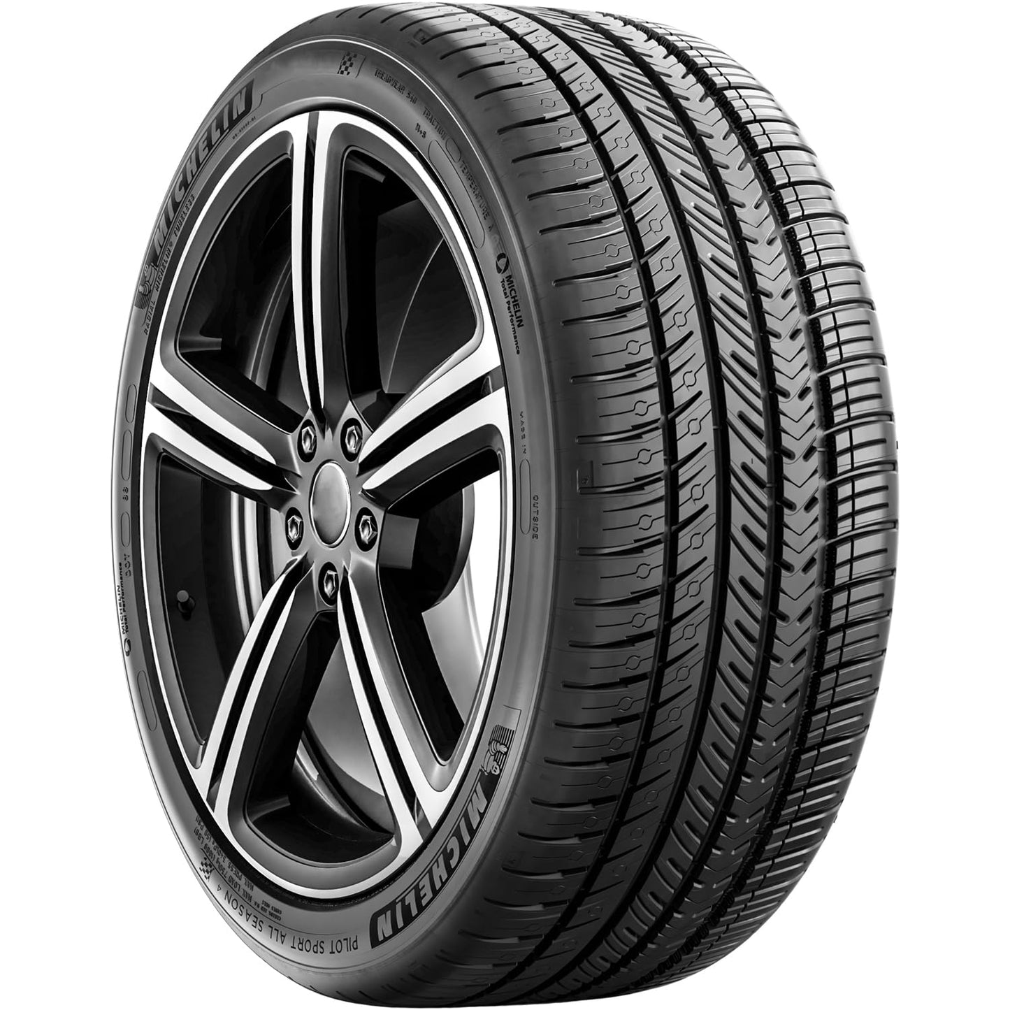 MICHELIN Pilot Sport All Season 4 Performance Tire 225/45ZR17/XL 94Y