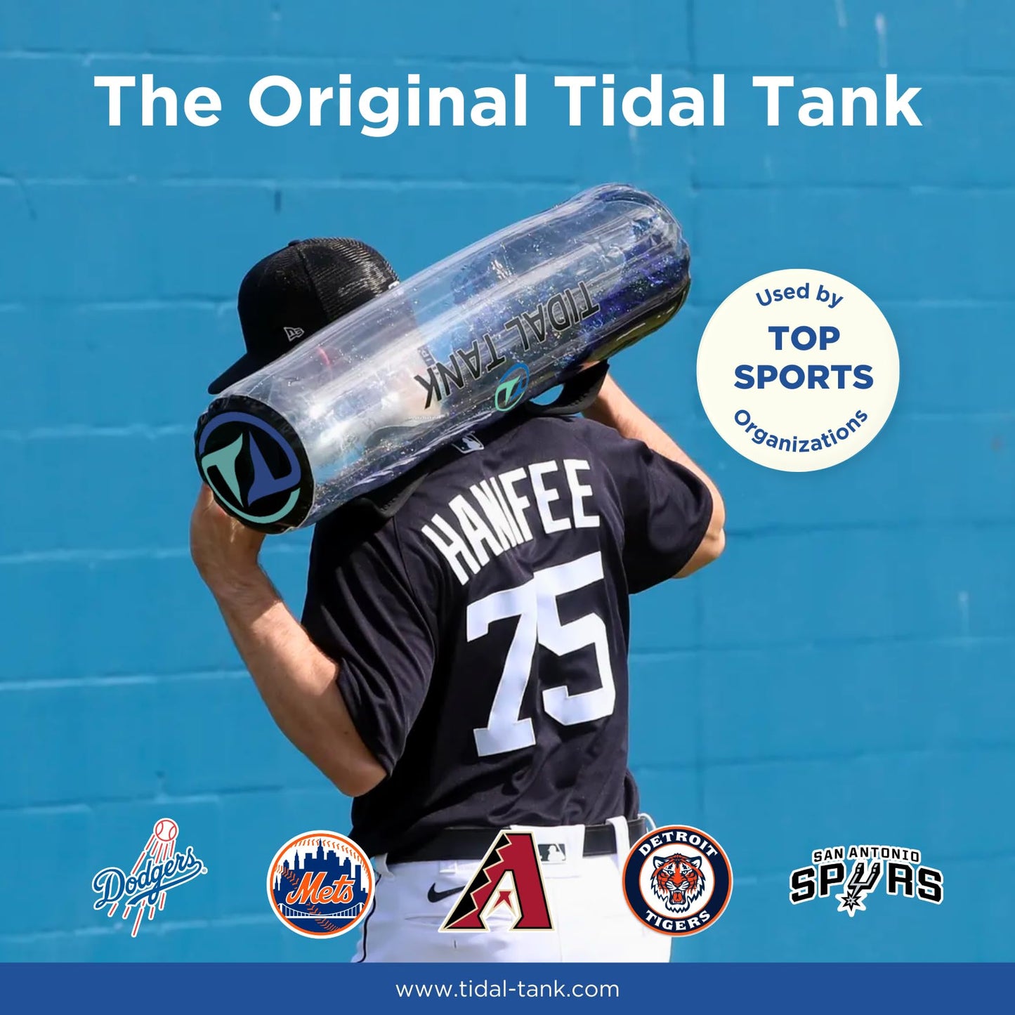 Tidal Tank - Original Aqua Bag Kettle Bell - Training Power Bag with Water Weight - Ultimate core and Balance Workout - Portable Stability Fitness Equipment