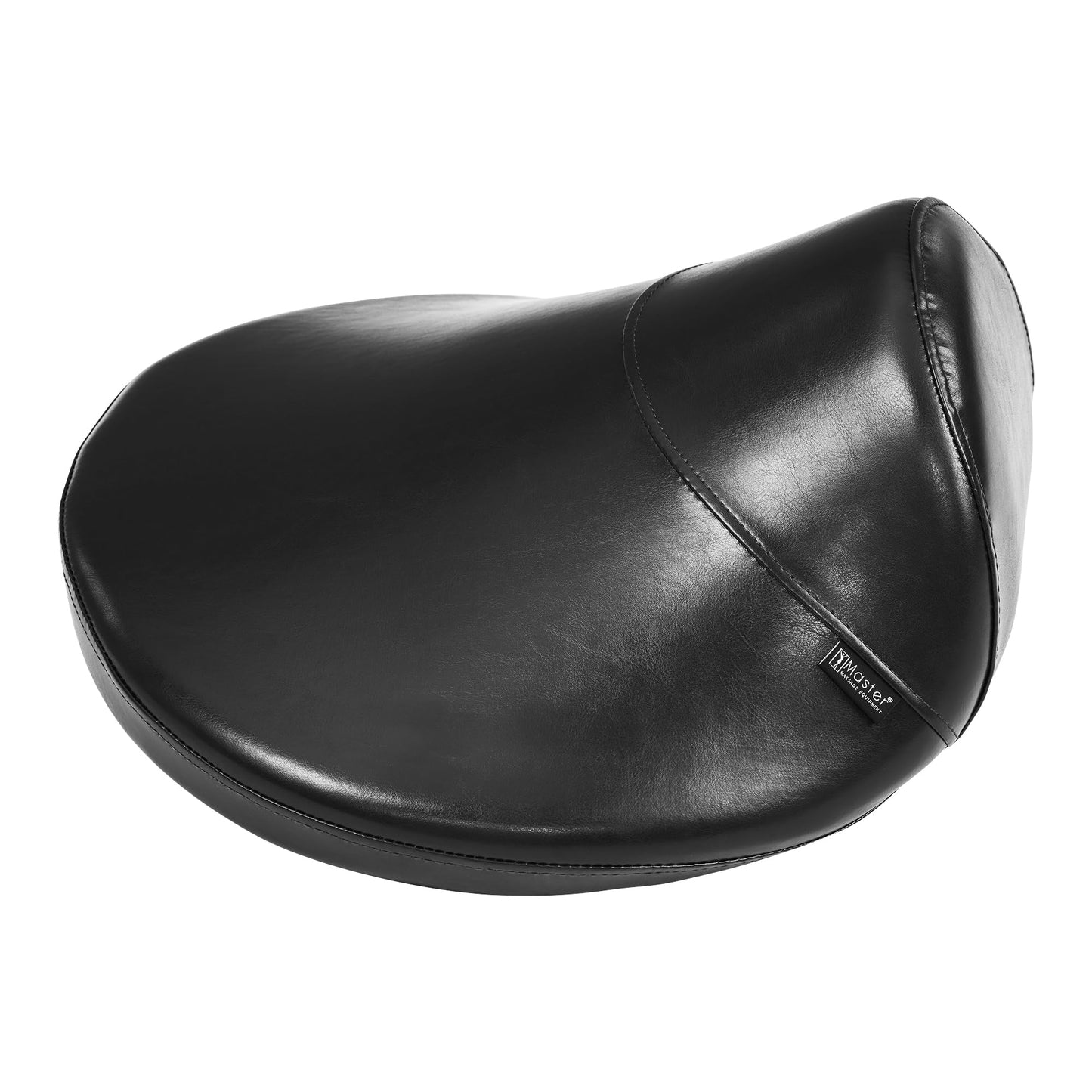 Master Massage Ergonomic Saddle Stool – Hydraulic Swivel Rolling Chair for Salon, Clinic, Tattoo, Dentist, Spa, Workshop, and Office – Black