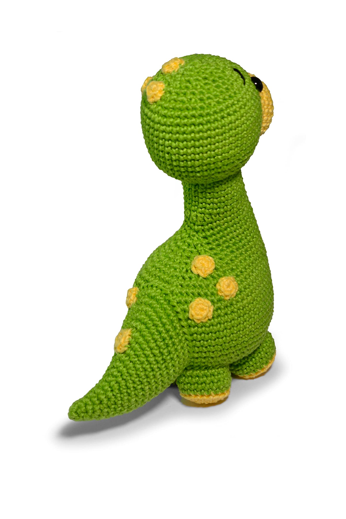 CÍRCULO Amigurumi Crochet Kit - Baby Dino - All Included, Easy Instructions - Crochet Kit for Intermediate - Crochet Set - Animal Crochet Kit, Premium Amigurumi Yarn for Crocheting – Brontosaurus
