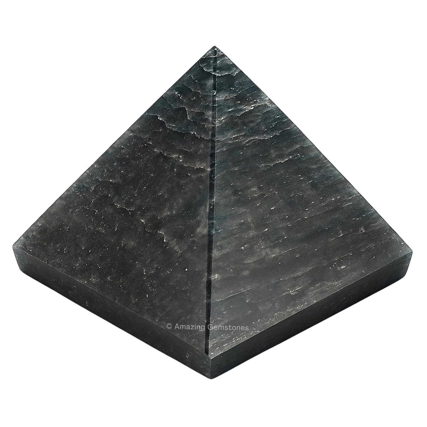 Amazing Gemstone Blue Aventurine Pyramid Crystal Healing Stones - 1.5" Great Pyramid Figurine of Natural Stone Pyramid for Meditation, Reiki, Chakra Balancing and Crystal Pyramids Grid