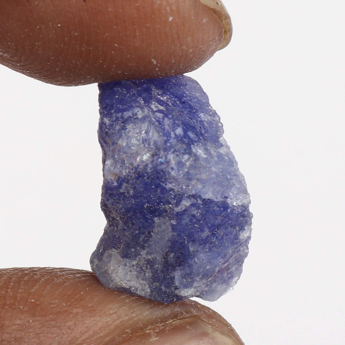 GEMHUB Protection Blue Sapphire 10.50 Carats Natural Rough Sapphire Mineral Specimens, Sapphire for Jewelry Making