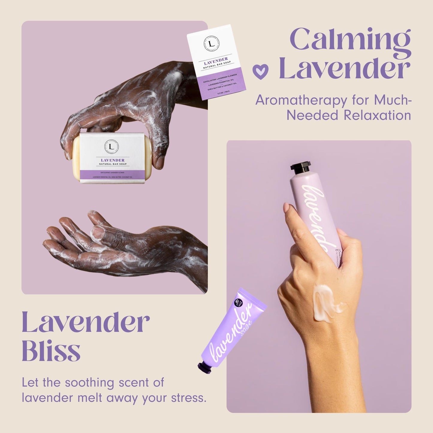 Unboxme Luxury Lavender Spa Gift Set – Relaxation Gift Basket & Care Package for Women with Candle, Bath Bomb, Soap, Cozy Socks, Mug & Tea – Get Well Soon, Sympathy, Birthday Self-Care Gift