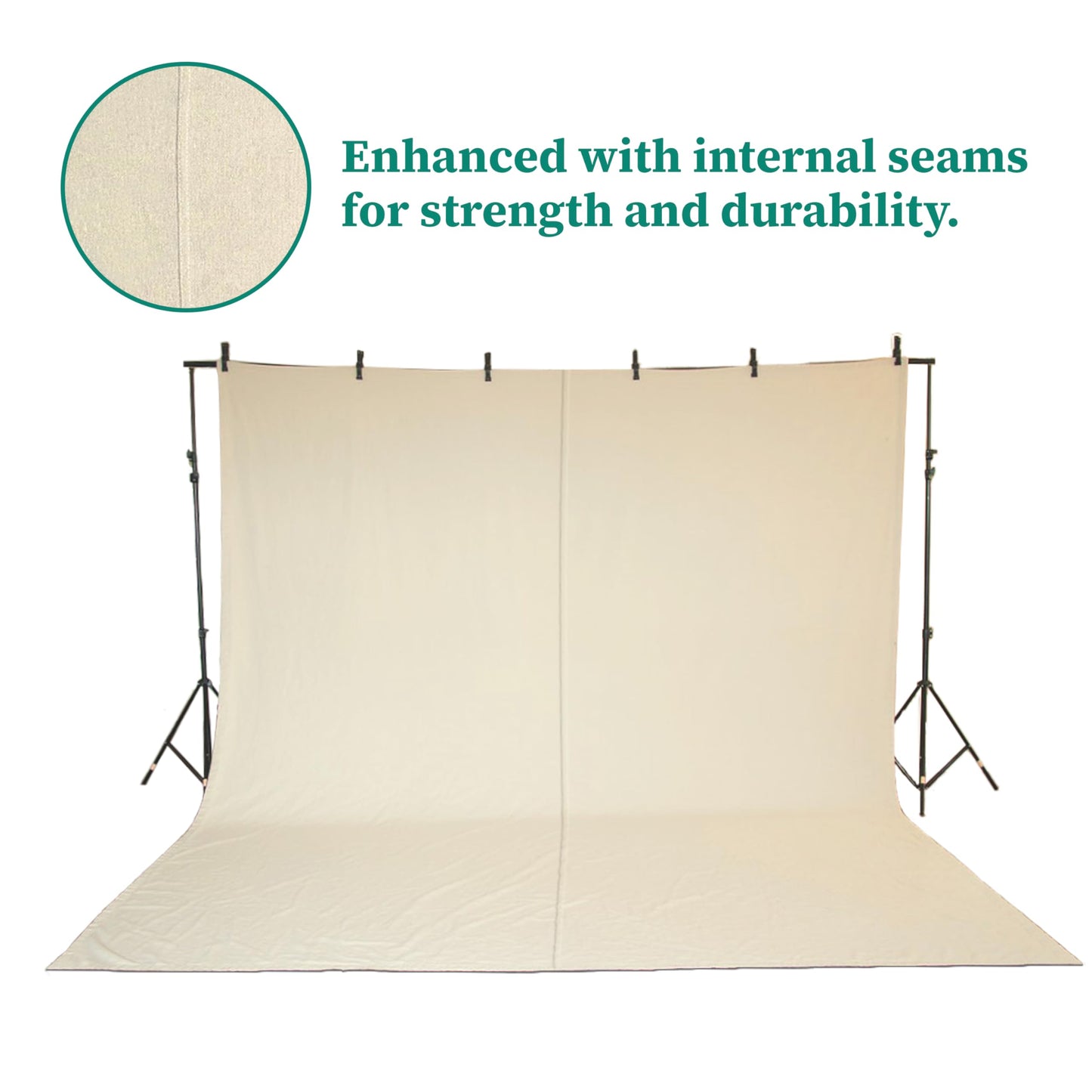 ZUPERIA Canvas Drop Cloth (Size 4 x 15 Feet - Pack of 2) - Pure Cotton Painters Drop Cloth for Painting, Furniture & Floor Protection - All Purpose Thick Canvas tarp with Double Stitched Edges