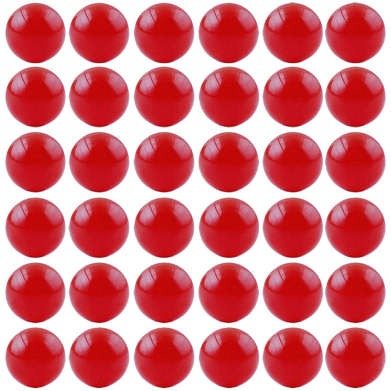 Natural Stone Beads 100pcs 8mm Red Agate Jade Round Genuine Real Stone Beading Loose Gemstone Hole Size 1mm DIY Smooth Beads for Bracelet Necklace Earrings Jewelry Making (Red Agate, 8mm)