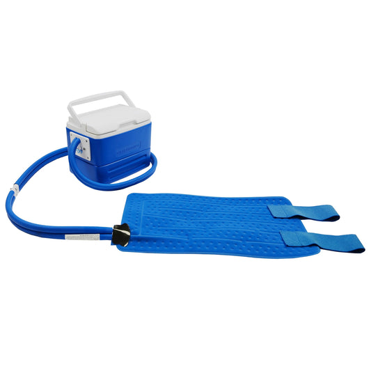 Polar Active Ice 3.0 | 9 QT Cold Therapy Ice Machine | Programmable Timer | Universal Rectangular Compression Pad | Cryotherapy Pain Relief System | Ace Bandage Style Compression