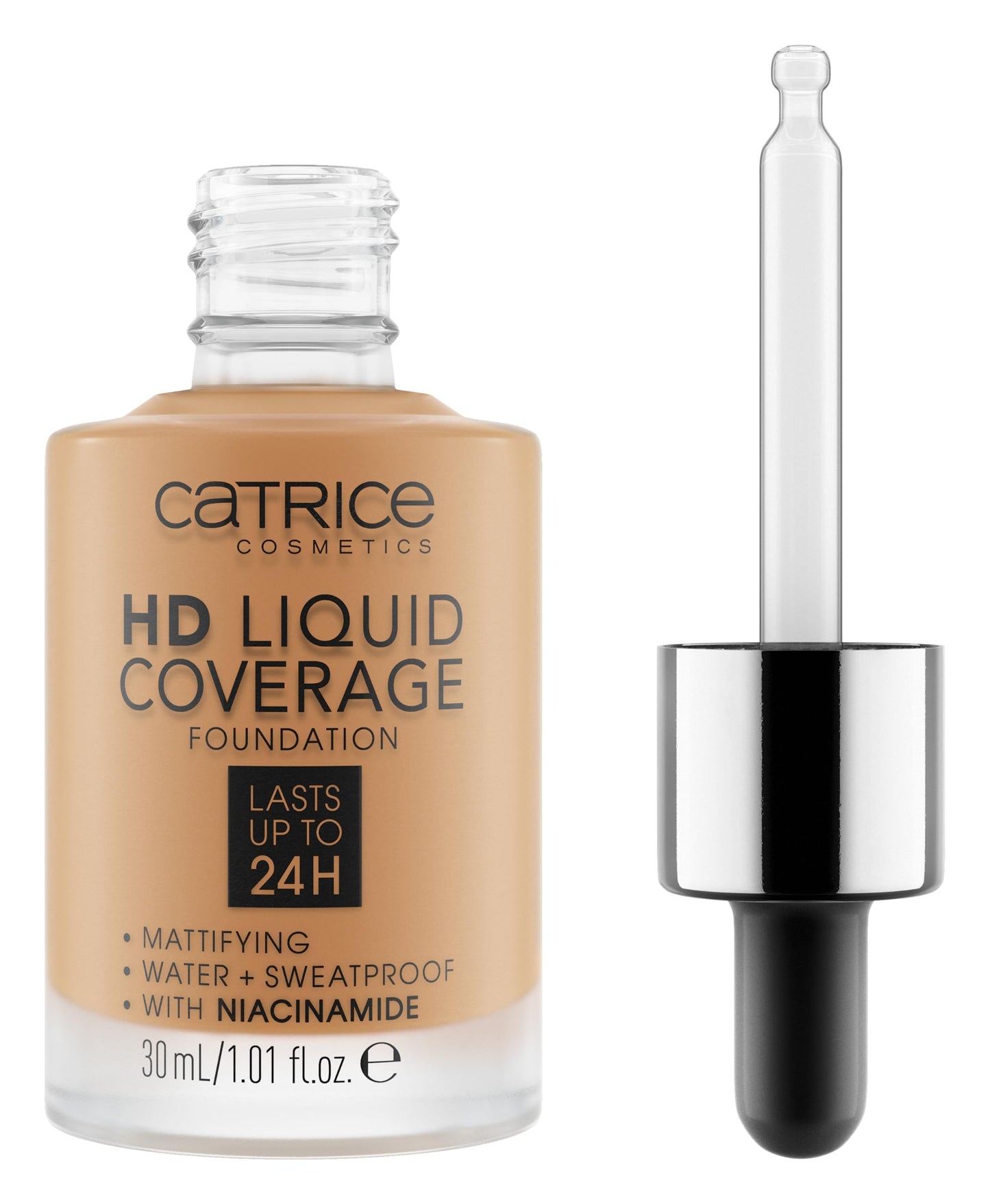 Catrice | HD Liquid Coverage Foundation | High & Natural Coverage | Vegan & Cruelty Free (048 | Desert Beige)