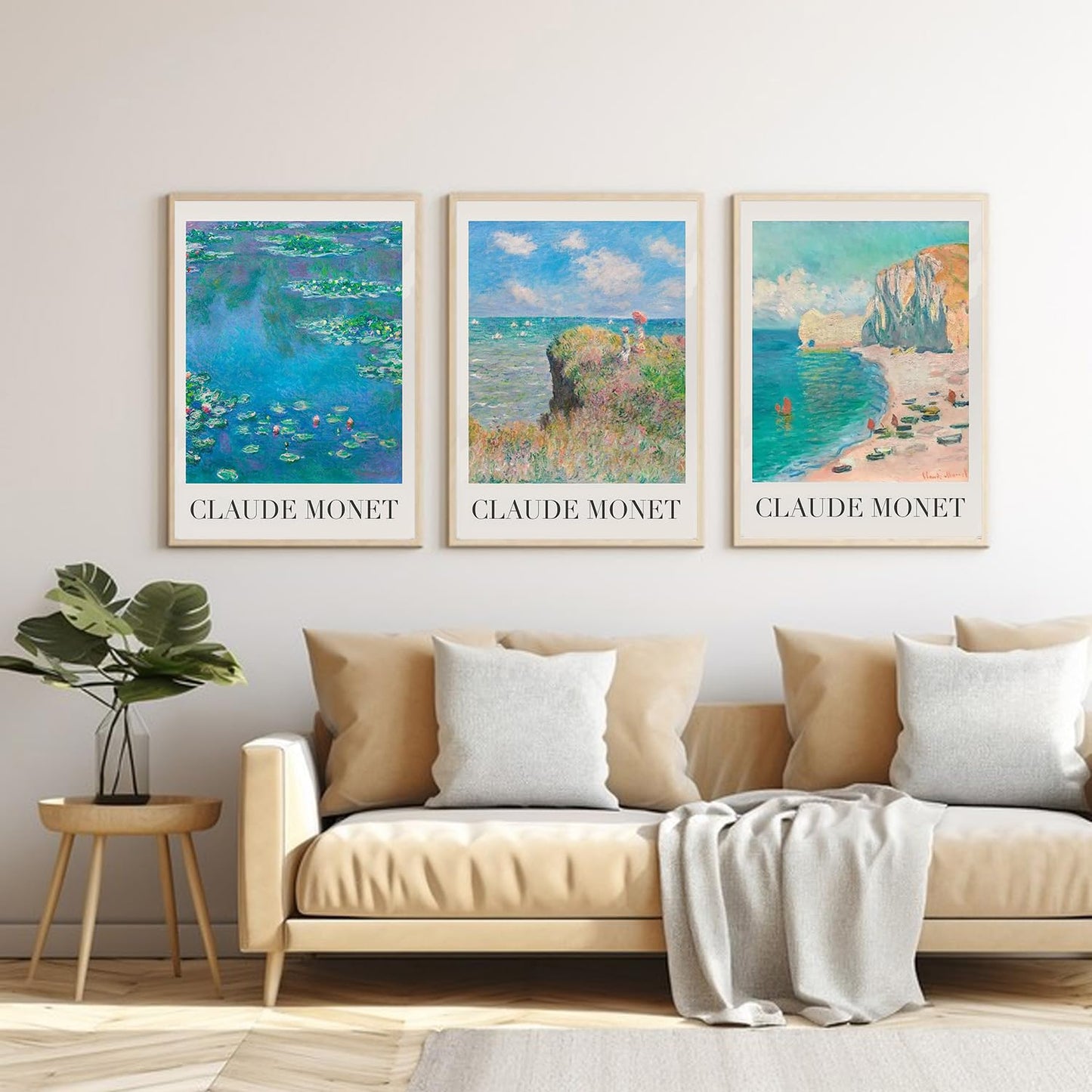 GOUOYANA Diamond Art Kits for Adults - 3 piece, Full Drill Landscape Diamond Painting Kits for Beginners, DIY Full Rhinestone 5D Diamond dots (Gemstone Craft), Home Wall Decoration (12x16 inch)