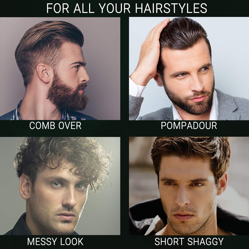 Clubman Pinaud Molding Putty, Matte, Firm And Reworkable Hairstyling For All Hair Types, Control And Define Looks Without Residue, 4 oz