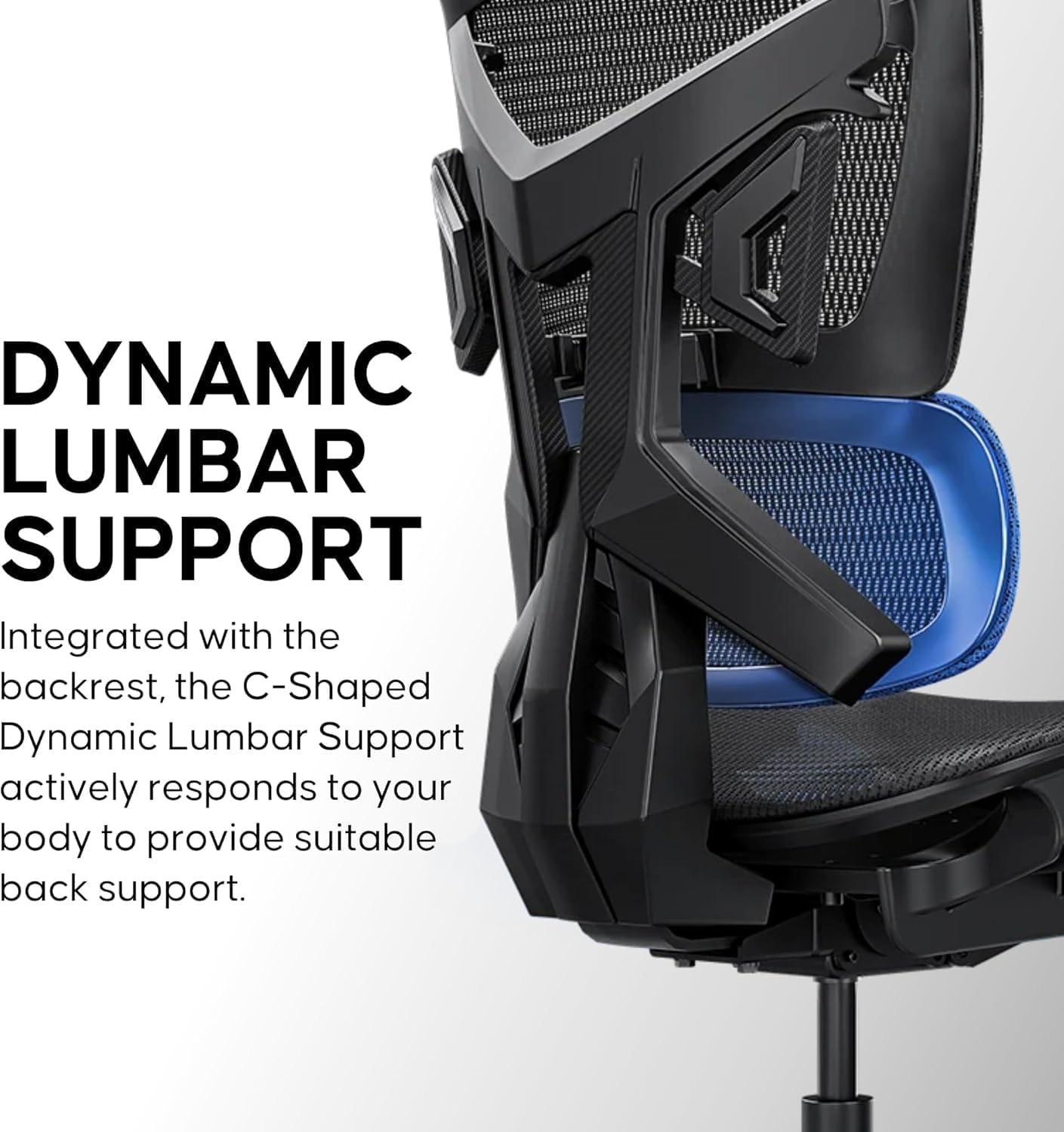 Anda Seat X-Air Pro Mesh Gaming Chair for Adults – Ergonomic Mesh Office Chair with 5D Adjustable Armrests, Lumbar Support & Headrest, Comfortable Heavy Duty Desk Chairs, Twilight