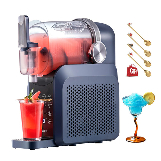 Oplace 7-in-1 Slushie Machine for Home(88oz.),Slushy Maker with No Ice Needed, Auto-Clean,Frozen Drink,Margarita, Cocktail,Daiquiri,Frappe,Milkshake,and More Slush Smoothie(1 Pack)