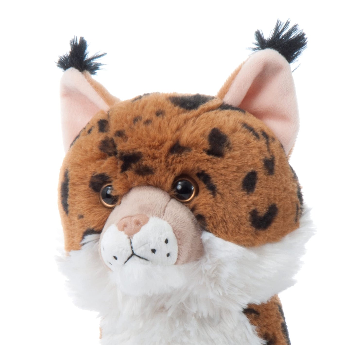 The Petting Zoo Bobcat Stuffed Animal, Gifts for Kids, Wild Onez Zoo Animals, Bobcat Plush Toy 12 inches