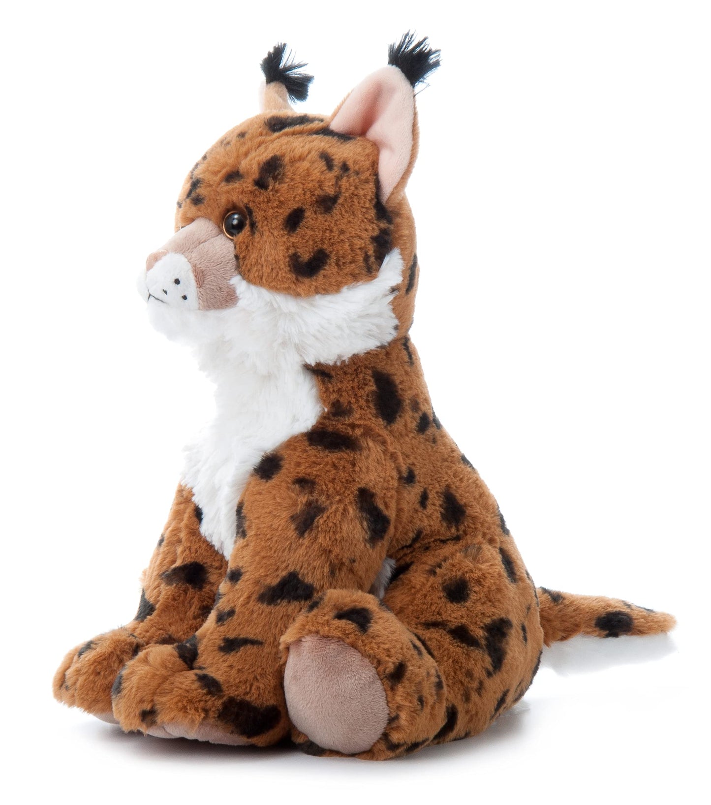 The Petting Zoo Bobcat Stuffed Animal, Gifts for Kids, Wild Onez Zoo Animals, Bobcat Plush Toy 12 inches