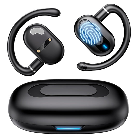 AI Language Translation Earbuds, 3-in-1 Instant Translator Earbuds with 163 Languages Wireless Bluetooth Two Way Online Voice Translation Device for Travel Business Learning
