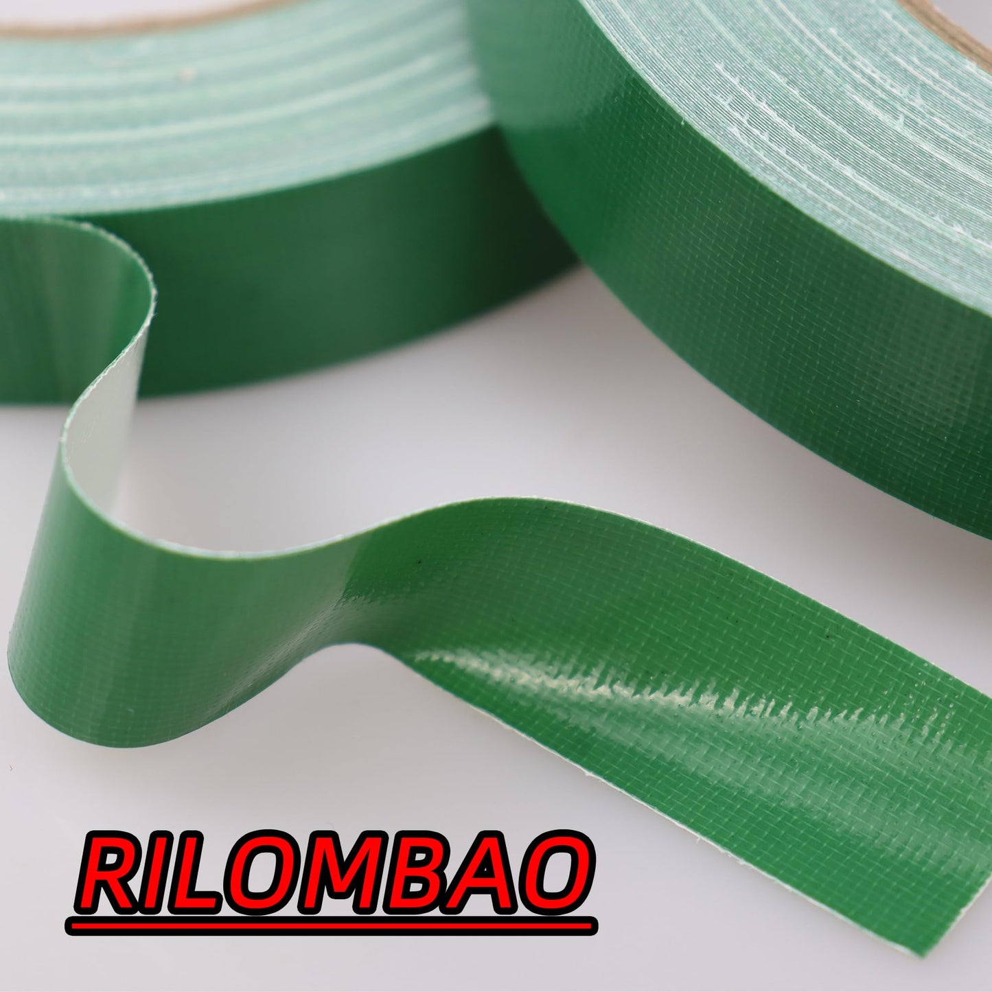 RILOMBAO 2 PCS Green Floral Tape, 0.78" Flower Stem Wrap Tapes, Waterproof Florist Tape - Multipurpose Adhesive Florist Tapes for Binding Fresh, Flower Bouquets and Floral Craft (98Ft/33Yd/Roll)
