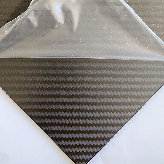 5.0mm 500x400x5.0mm 100% Carbon Fiber Sheet Laminate Plate Panel 3K Twill Matte Finish