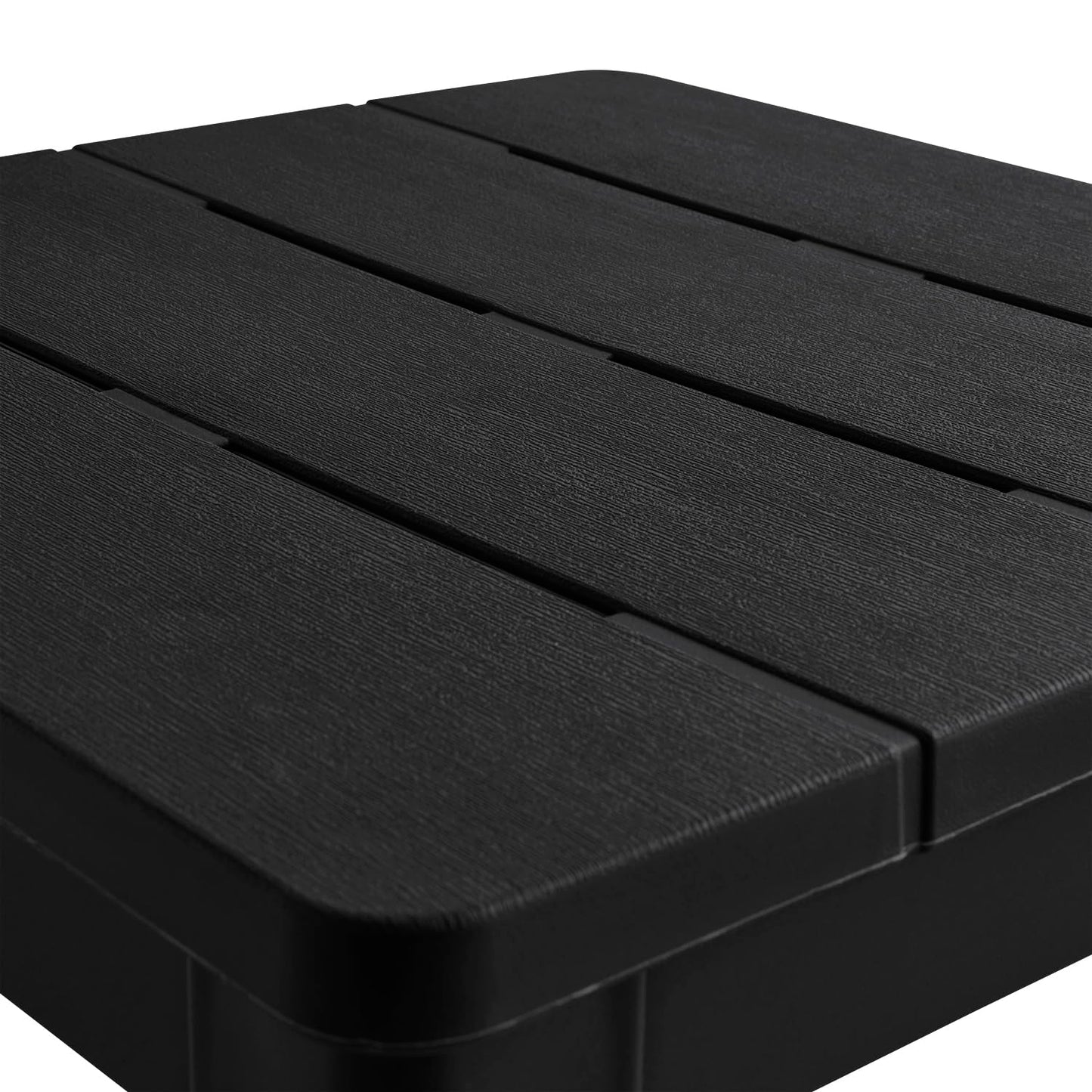 Keter Deluxe Adirondack Side Table - Black