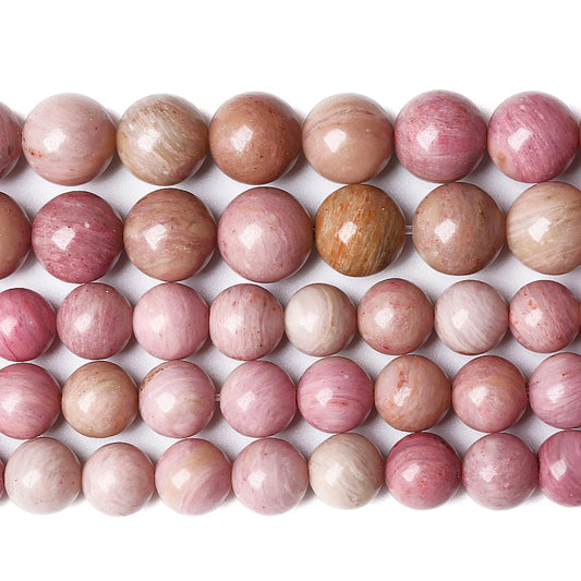 4MM 86PCS Natural Stone Red Rhodochrosite Gemstone Crystal Beads for Jewelry Making DIY Bracelet Necklace Semi Precious Beads
