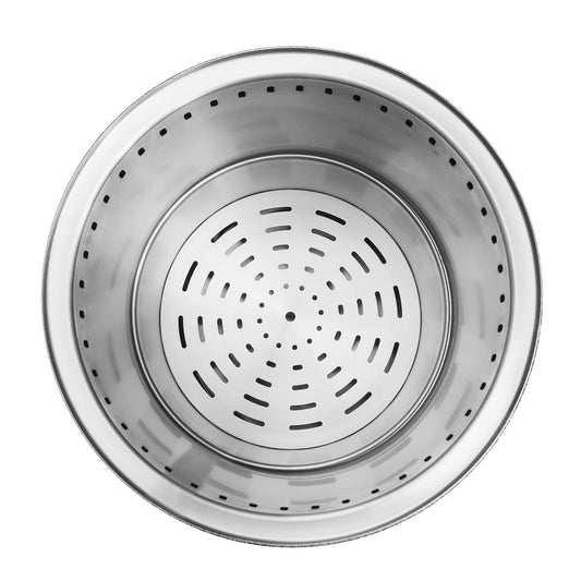 15 Inch Smokeless Fire Pit Outdoor Wood Burning Portable Stainless Steel Fire Pit for Outdoor Camping Hiking Fishing Silver