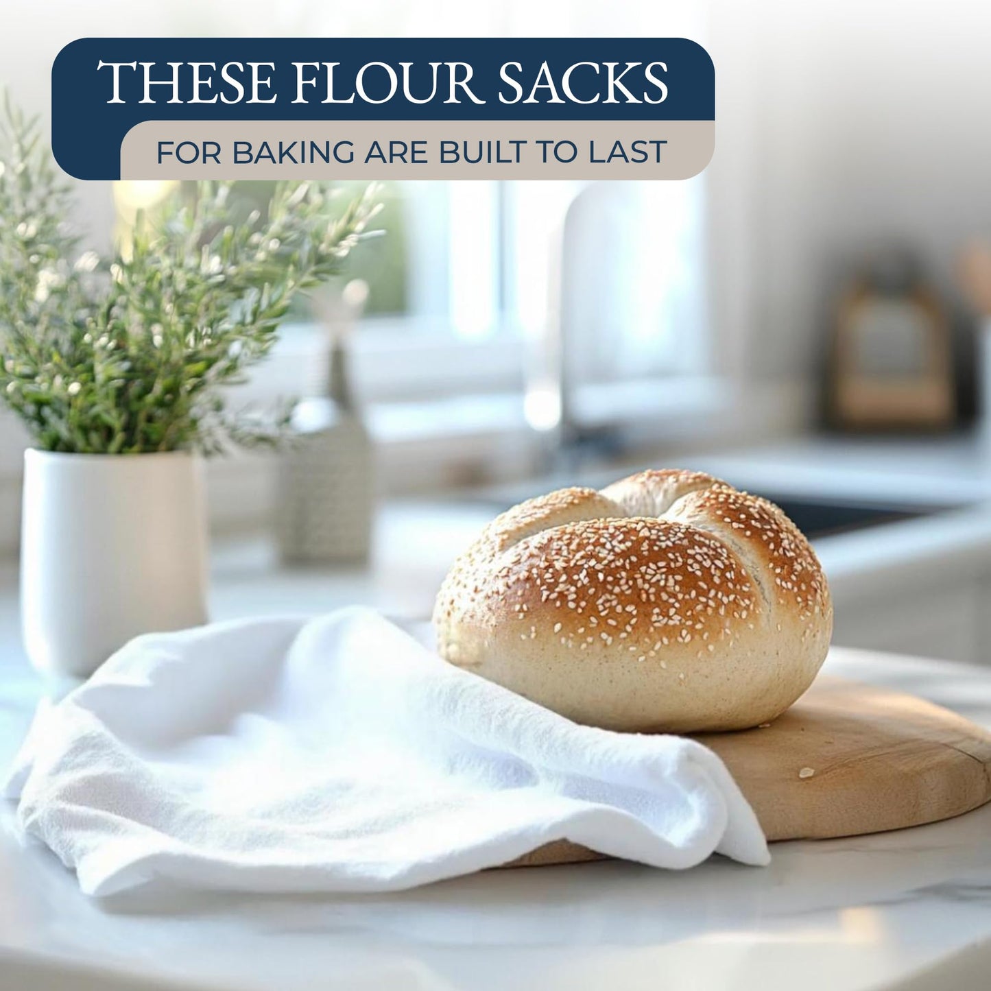 LANE LINEN Kitchen Towels and Oven Mitt Set 20 Pc - Lint Free Cotton Dish Towels for Kitchen Drying, Cozy Terry Dish Rags, Flour Sack Towels for Sourdough Bread Proofing & Quilted Pot Holders - Grey