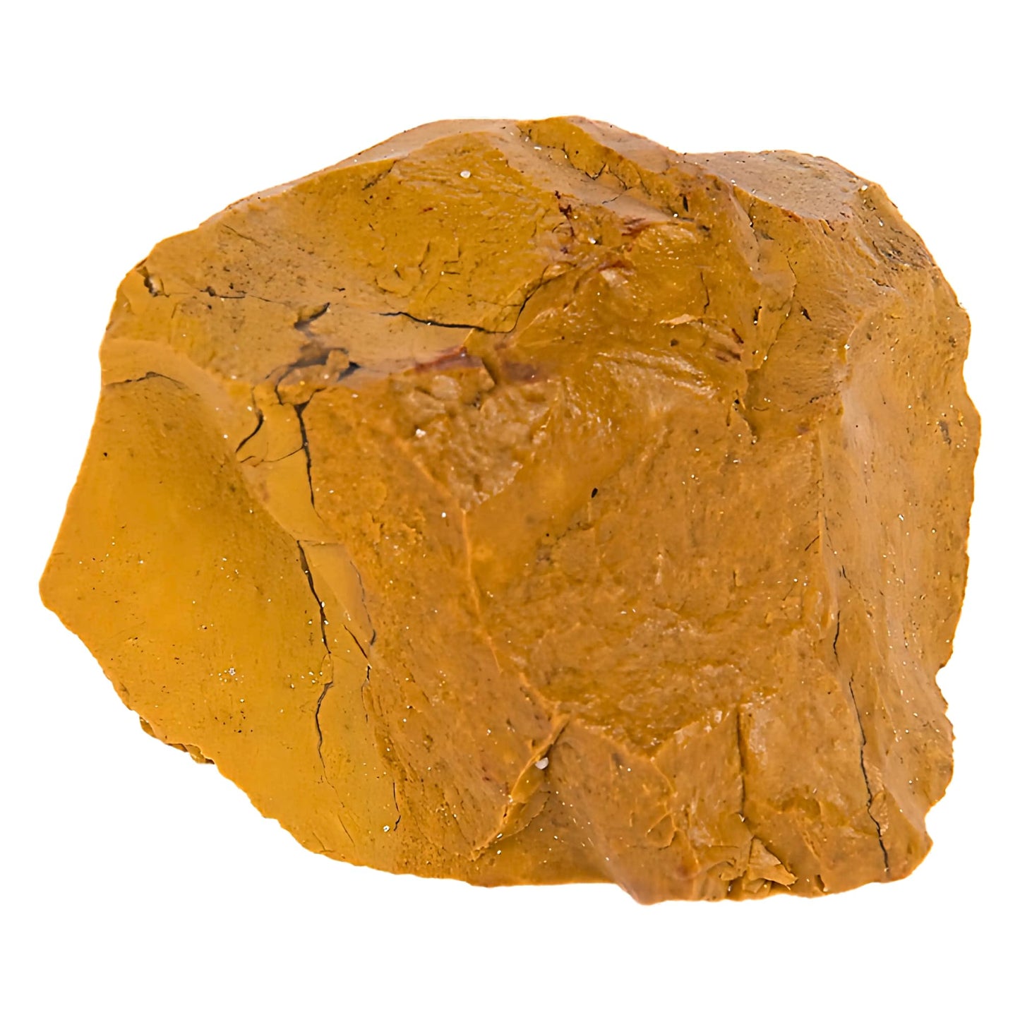 ANAYA AGATE Yellow Jasper 2 Pcs Raw Crystals Rough Gemstones w/Authenticity Card, Velvet Pouch - Large 1.25–2.0" Raw Stones for Tumbling, Cabbing, Polishing, Cutting Natural Healing Crystals for Home Decor, DIY Stones