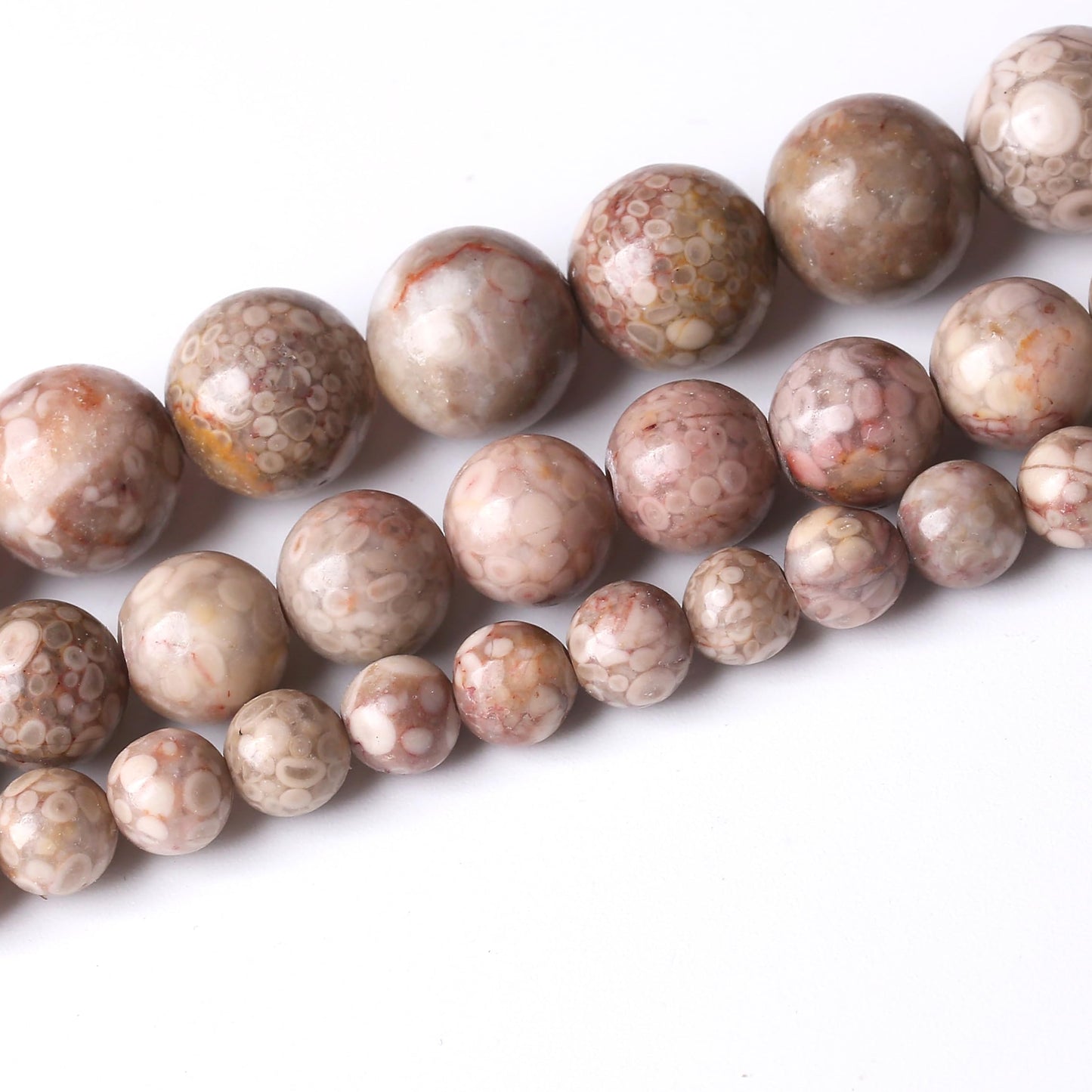 Wheat Spar Stone Beads for Jewelry Making DIY Bracelet Necklace Jewelry Making 1 Strand 15.5inch 35PCS 10MM
