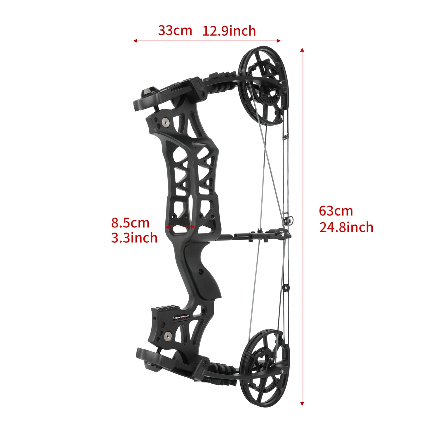 ZSHJGJR Compound Bow Dual-use for Arrows and Steel Ball,Hunting Bows,40-70lbs Adjustable,Short-Axis Compound Bow Set for Archery Outdoor Hunting Target Shooting Bow Fishing (Basic Set)