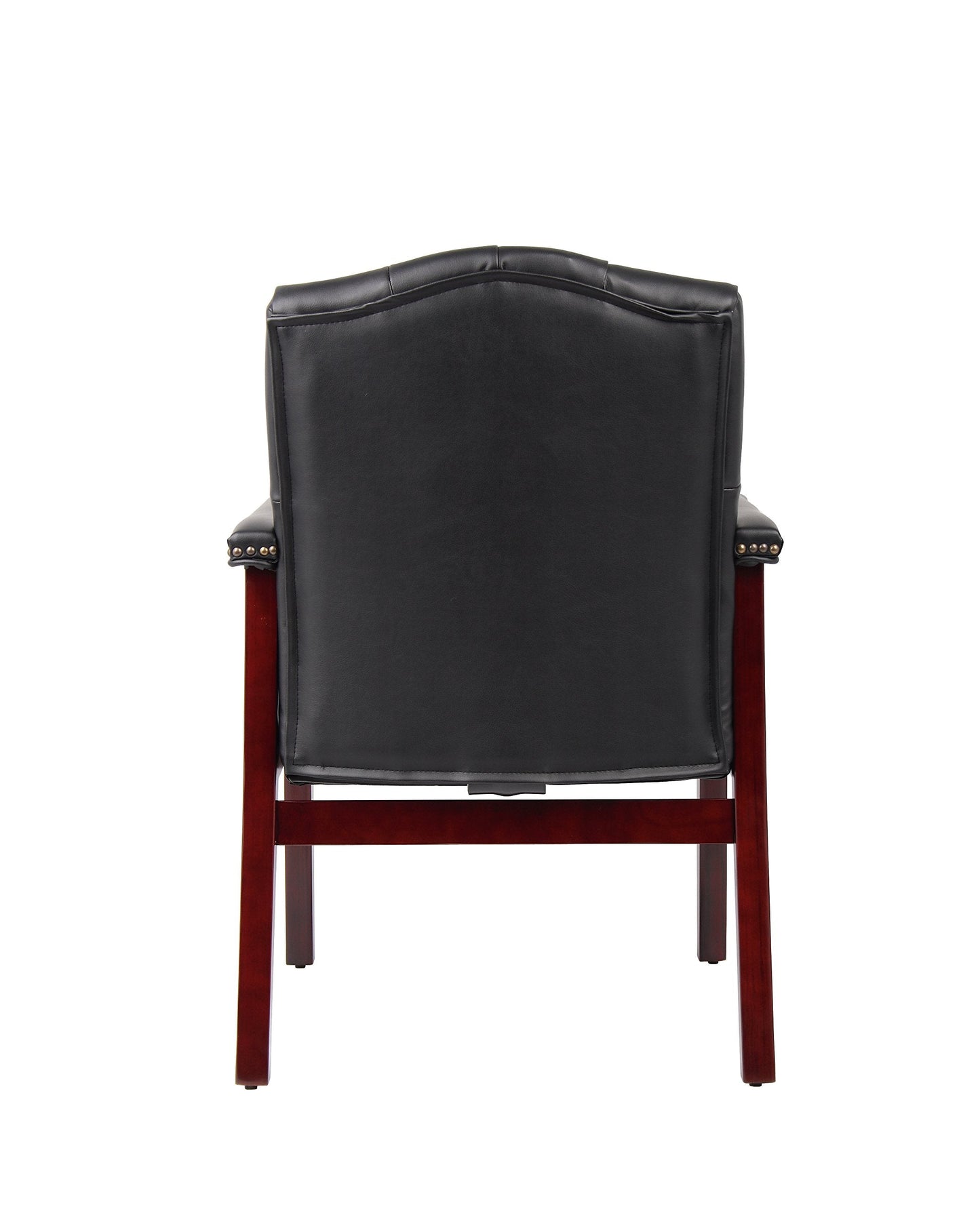 Boss Office Products Ivy League Executive Guest Chair, Black, 250