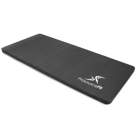 ProsourceFit Extra Thick Yoga Knee Pad and Elbow Cushion 15mm (5/8”) Fits Standard Mats for Pain Free Joints in Yoga, Pilates, Floor Workouts