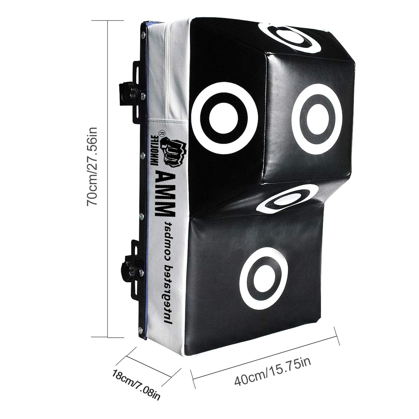 INNOLIFE Wall Mount Boxing MMA Training Punching Target (27.56 x 15.75 x 11.8 inches)