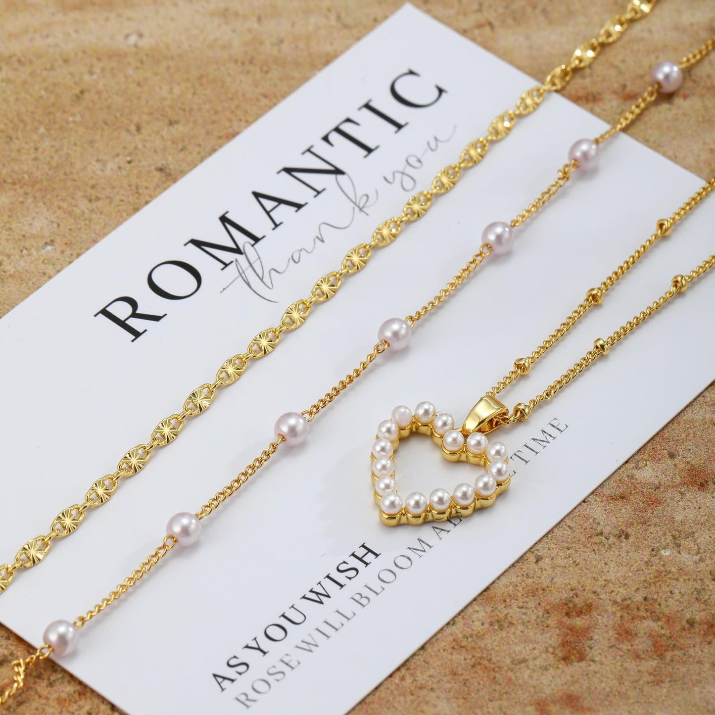 MFRYK Gold Necklaces for Women,14K Gold/Silver Plated Choker Layered Necklace Dainty Pearl Disc Cross Circle Heart Pendant Chain Stackable Necklaces, Multilayer Jewelry Set Gifts for Women