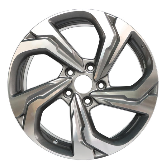 LUNEGUE 17x7.5" 17 Inch Aluminum Alloy Wheel Rims Fit for Honda Accord 2018 2019 2020 2021, Direct Fit, OE Specs Single Replacement Rim