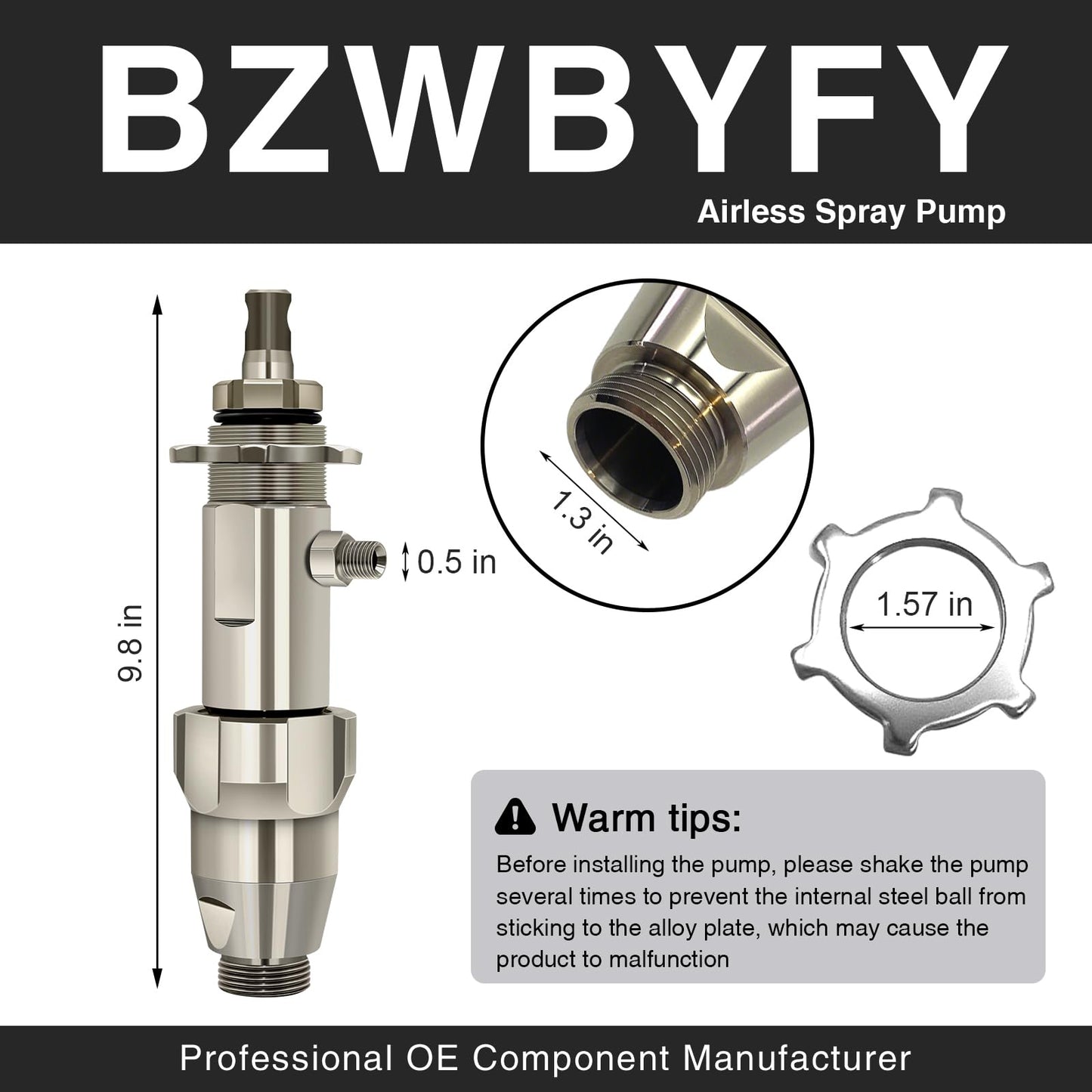 248204 Airless Spray Pump for Graco Sprayer 695 795 Ultra Max II GMax 3900 Airless Paint Sprayer,Replace# 248-204,248204