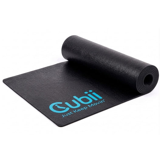 Cubii Non-Slip Workout Mat for Under Desk Ellipticals, Floor Protection Exercise Surface for Bike, Fitness Equipment & Indoor Cycling, Home Gym Use, 24" x 18"
