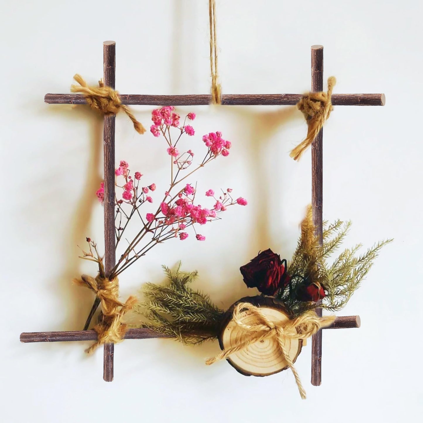 Tofficu 50 Pcs 11.81 Inch Natural Wood Sticks Dried Branches for Crafts DIY Wood Twigs for Floral Arrangements Wedding Centerpieces Rustic Home Decoration